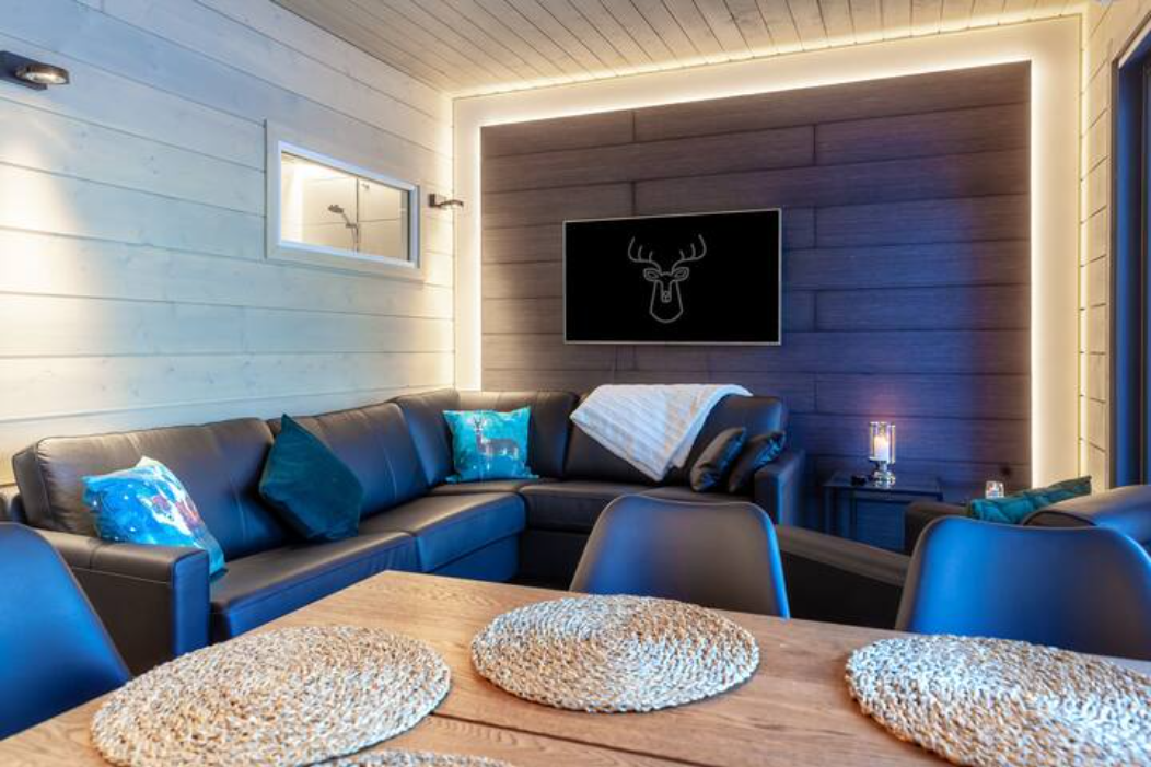 Oleskelutila2 - Chalet Ellivuori